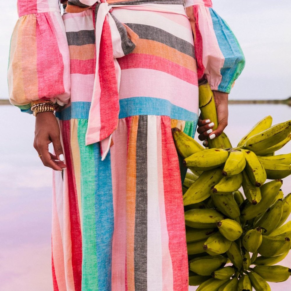 Billabong X Sincerely Jules mix it up Maxi Dress - Picture 6 of 16